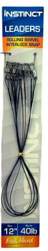 Instinct Black Wire Pre Made Trace With Crosslock Snap