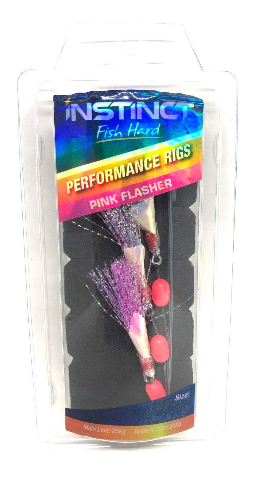 Instinct IN033 Performance Paternoster Pink Flasher Pre Tied Rig