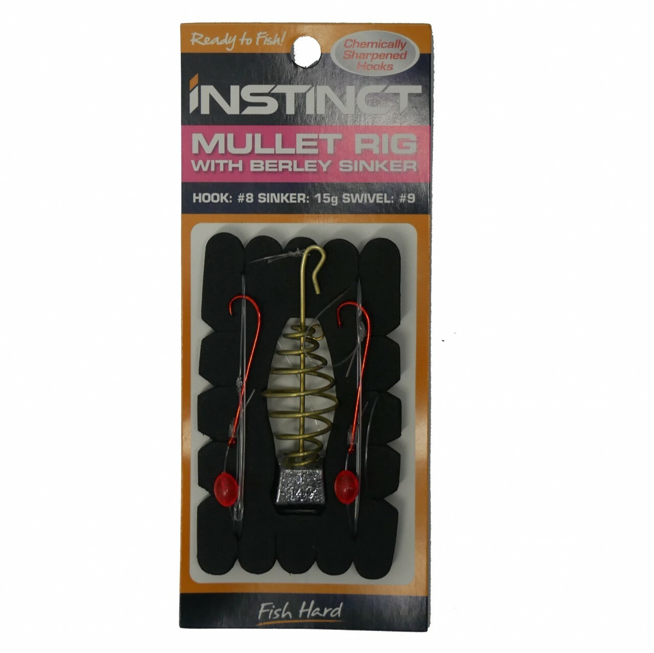 Grey Mullet Rig Instinct IN048 Complete Pre Tied Mullet Fishing Rig | Davo's Tackle Online