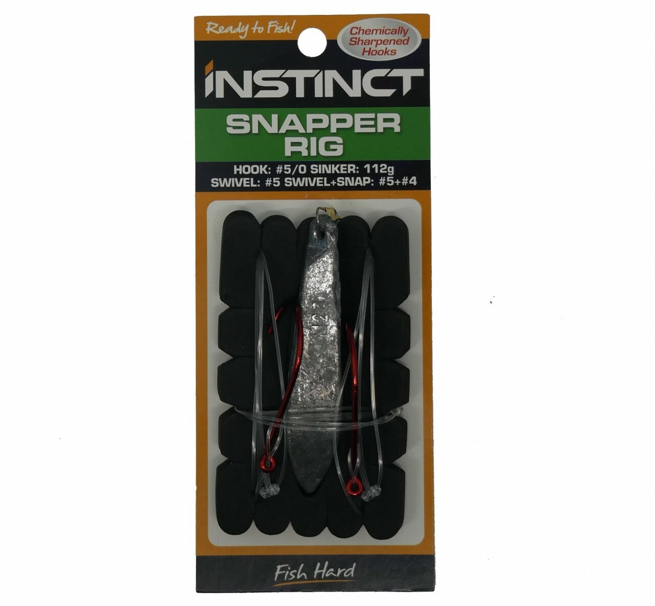 Instinct IN059A Pre Tied Paternoster Snapper Rig with Sinker