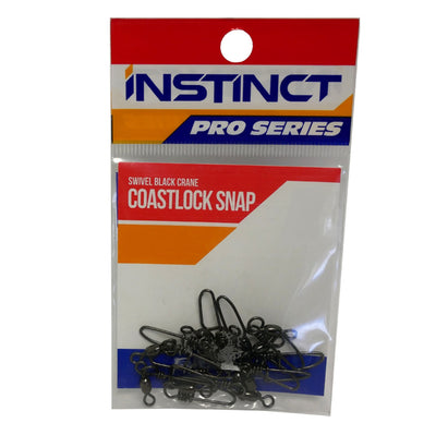 Instinct Pro Series IN208 Black Crane Swivel Coastlock Snap