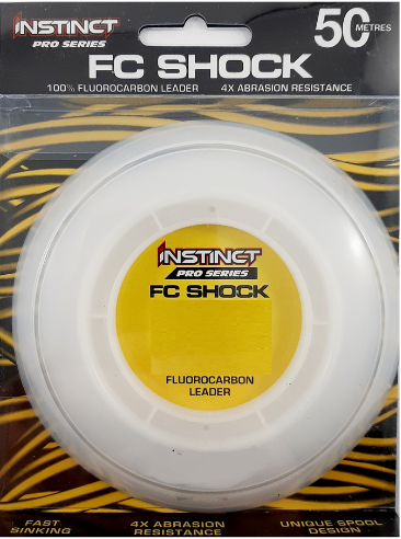 Instinct Pro Shock FC Fluorocarbon Leader Large Spool