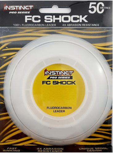 Instinct Pro Fluro Carbon Shock Leader 50m