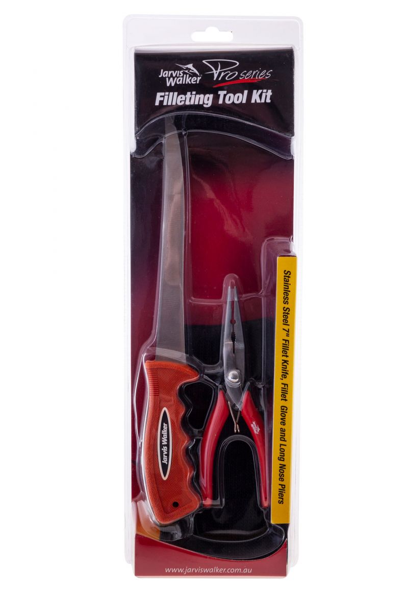Jarvis Walker Pro Series Knife Glove Pliers Set - 42188