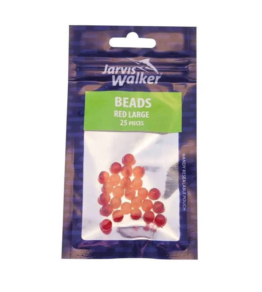 Jarvis Walker Red Fishing Rigging Beads Value Pack 41895