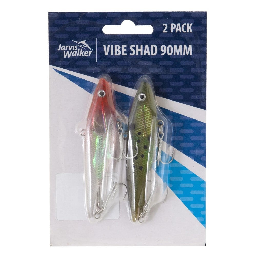 Jarvis Walker Soft Vibe Shad Lure Value Pack