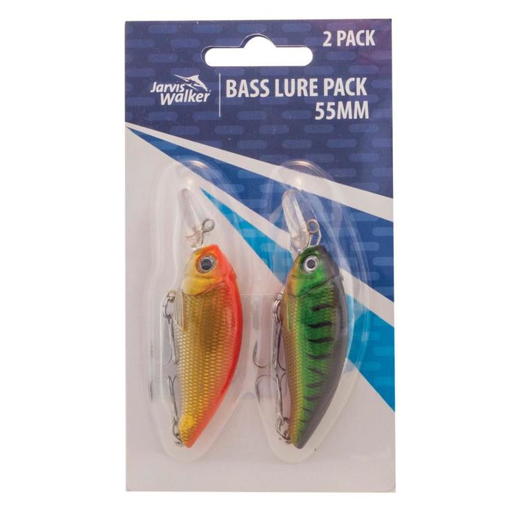 Jarvis Walker Value Twin Lure Pack Bass 330002