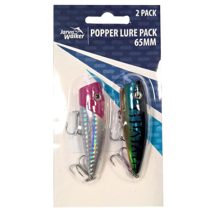 Jarvis Walker Value Twin Lure Pack Popper 330010