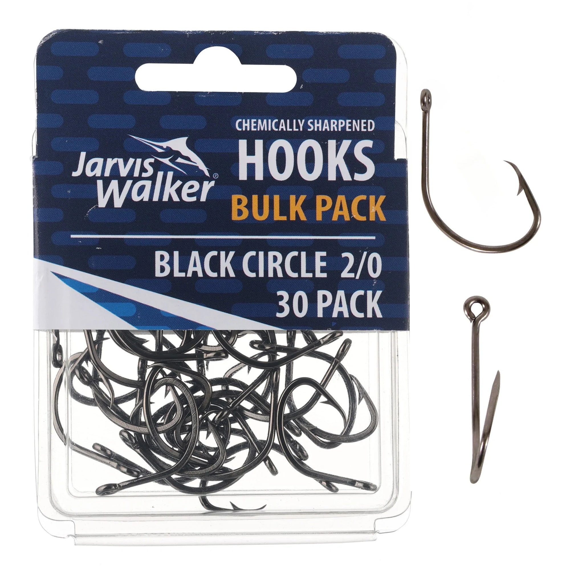 Jarvis Walker Black Chemcially Sharpened Circle Hook Value Pack