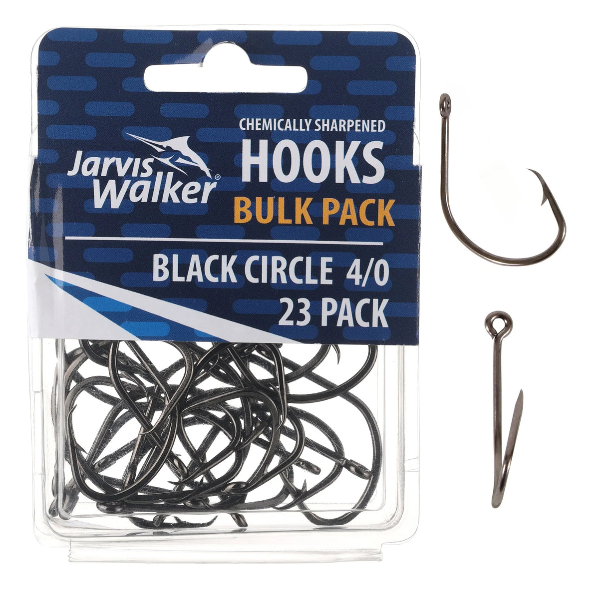 Jarvis Walker Black Chemcially Sharpened Circle Hook Value Pack