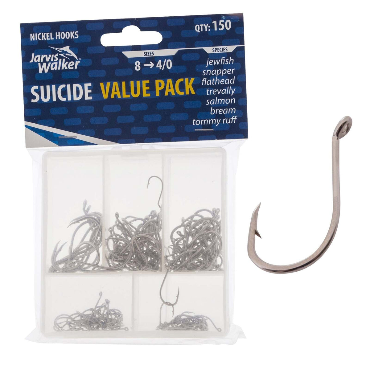 Jarvis Walker Mega Bulk Value Hook Pack