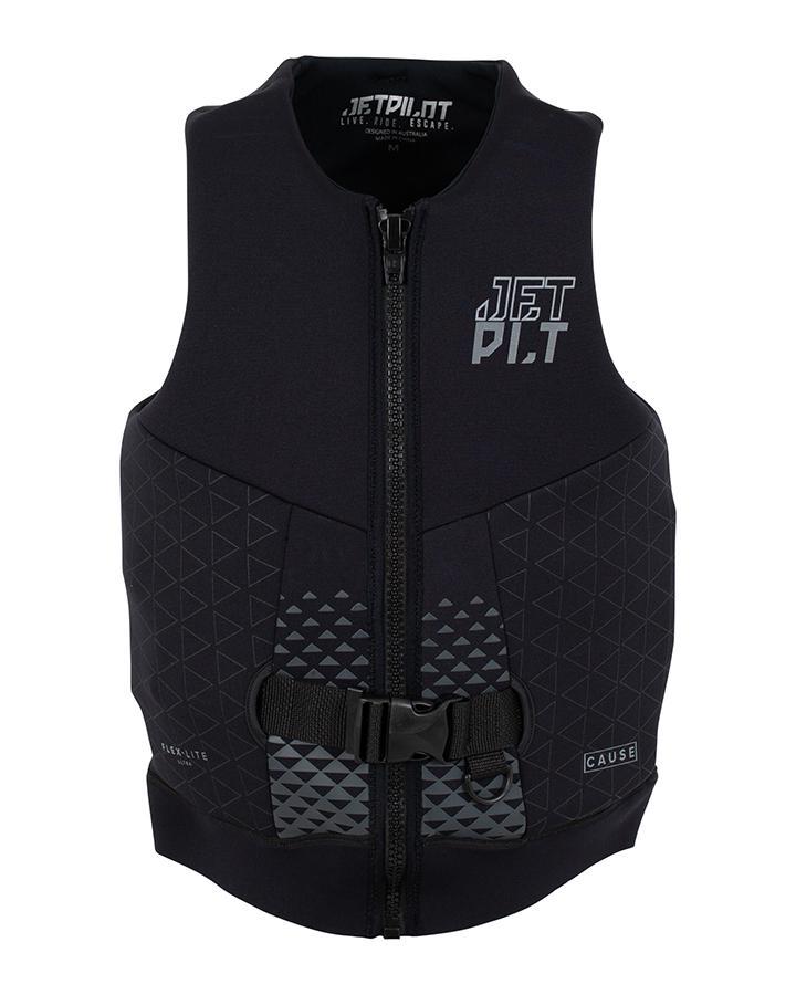 Jetpilot Cause FE Mens Neo Vest PFD - Black Black