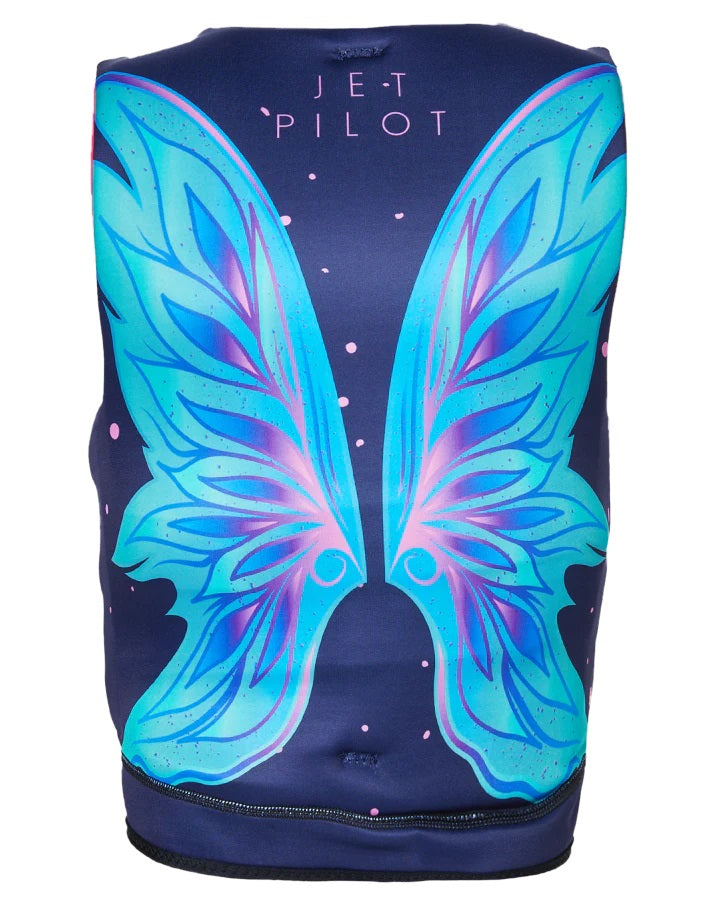 Jetpilot Girls Wings Youth Cause Neo Neoprene Life Jacket PFD Vest