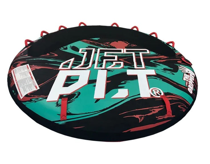 Jetpilot JA22005 Gripper 4 Round Inflatable Towable Watercraft Multi