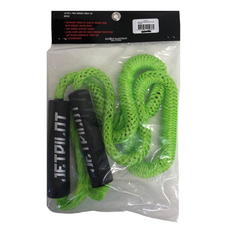 Jetpilot PWC Jet Ski Bungee Dock Tie - Green