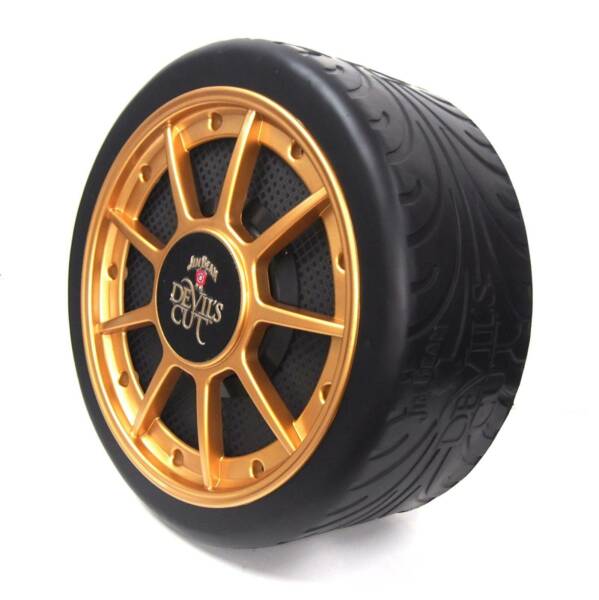 Jim Beam Devils Cut Bluetooth Wheel Speaker