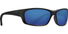 Costa Del Mar Jose Blackout Frame Polarised Sunglasses - Blue Mirror Lense 400G