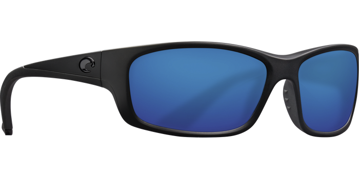 Costa Del Mar Jose Blackout Frame Polarised Sunglasses - Blue Mirror Lense 400G