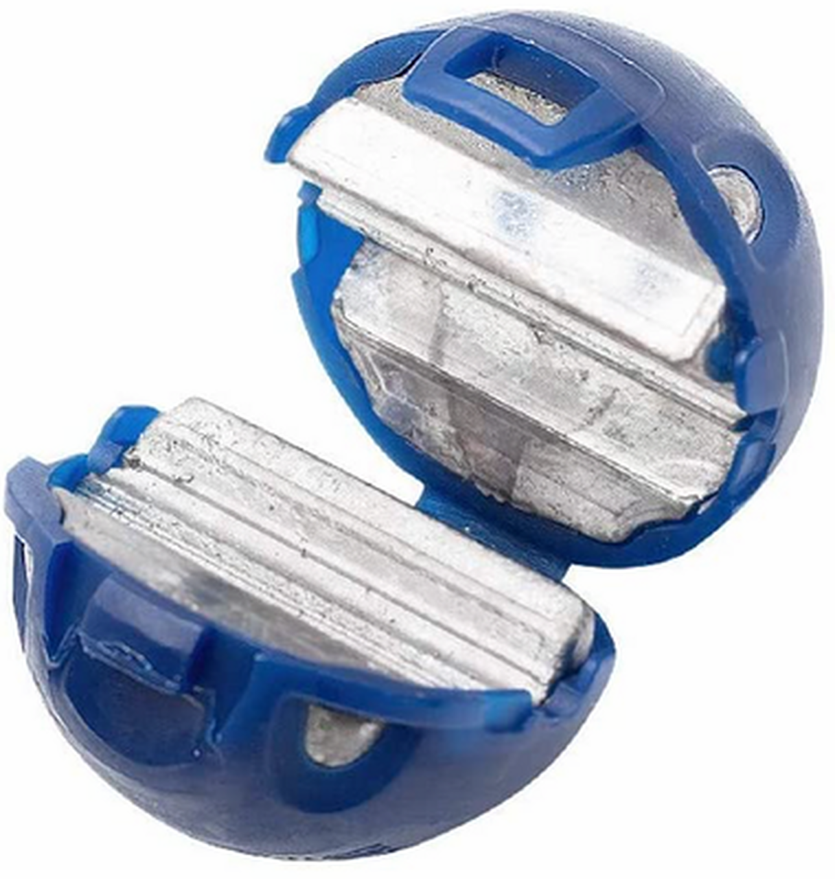 Klik Sinkers Easy Change Clip Snap On Ball Sinker Value Tube