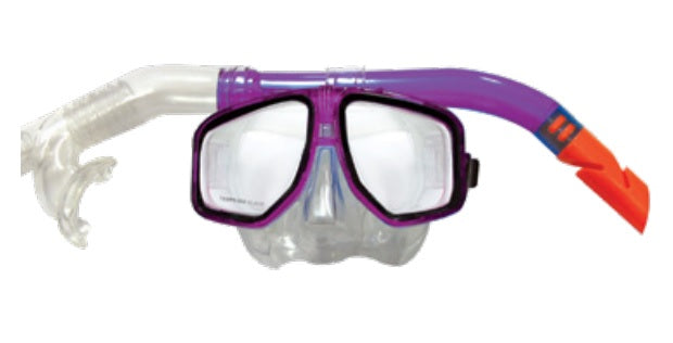 Land and Sea Atoll Silitex Mask and Snorkel