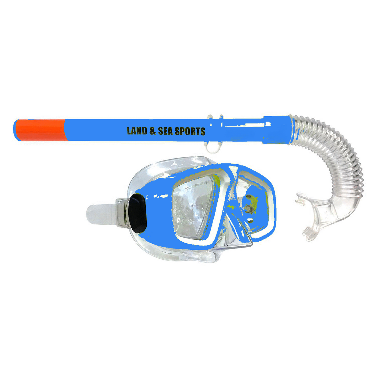 Land and Sea Rockpool Silitex Mask and Snorkel