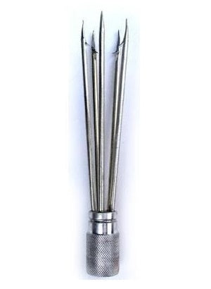 Land and Sea Aluminium 5-Barb Cluster Female Thread Spear Head
