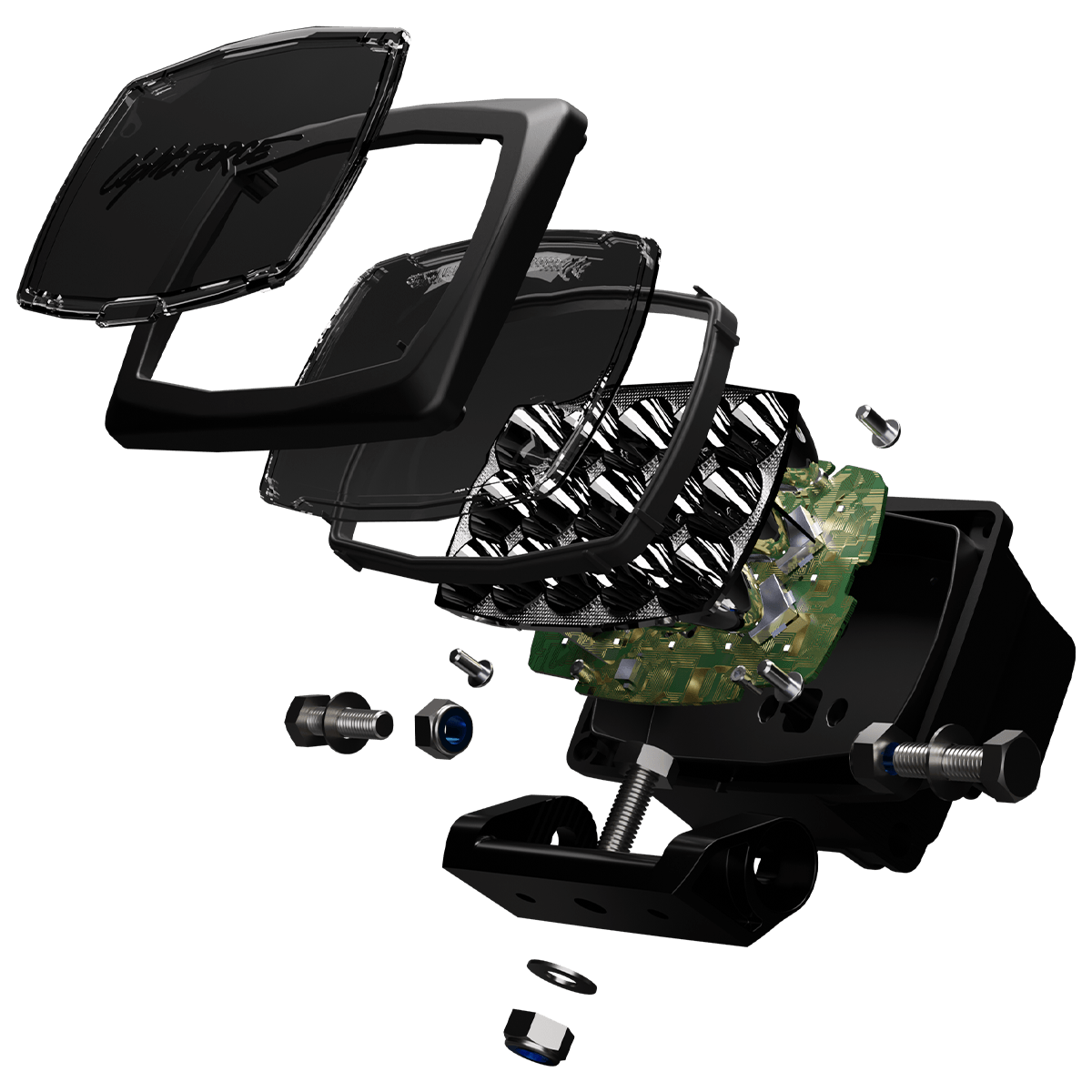 Lightforce STRIKERLEDPK Striker LED Twin Pack Driving Light Professional Spotlight