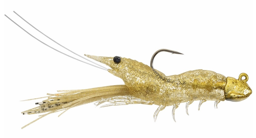 Live Target Fleeing Shrimp 3.5 inch Soft Plastic Lure