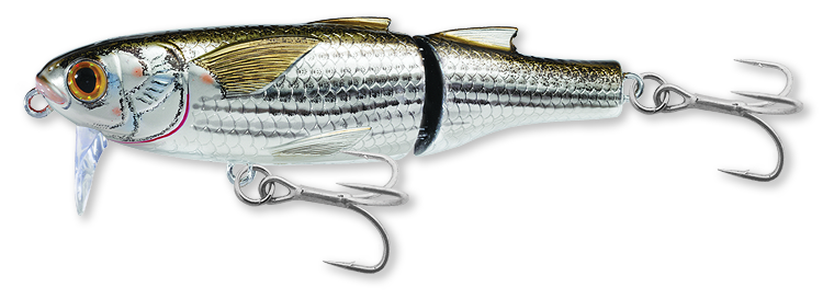 Live Target Mullet Wakebait Surface Walker Lure