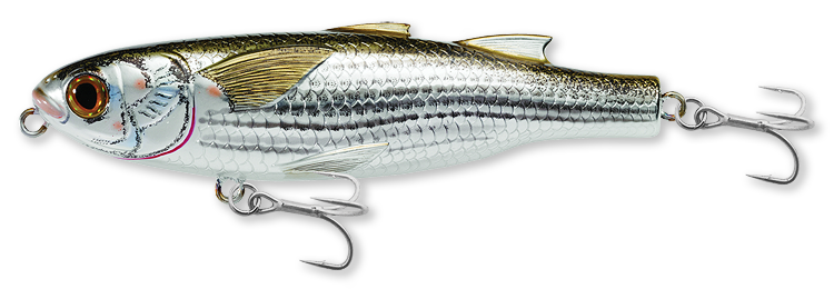 Live Target Mullet Walking Surface Walker Lure