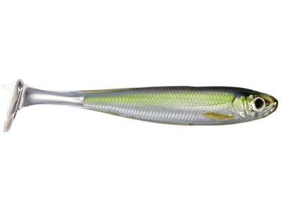 Live Target Slow Roll Shiner Paddle Tail Soft Plastic Lure