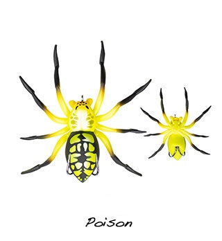 Lunkerhunt Phantom Spider Surface Walker Lure