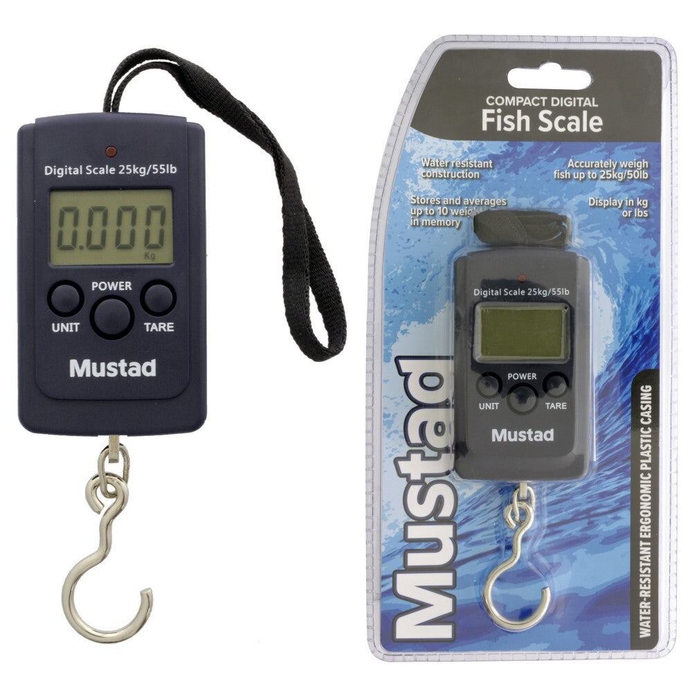 Mustad Digital Pocker Scale 25kg - MT320