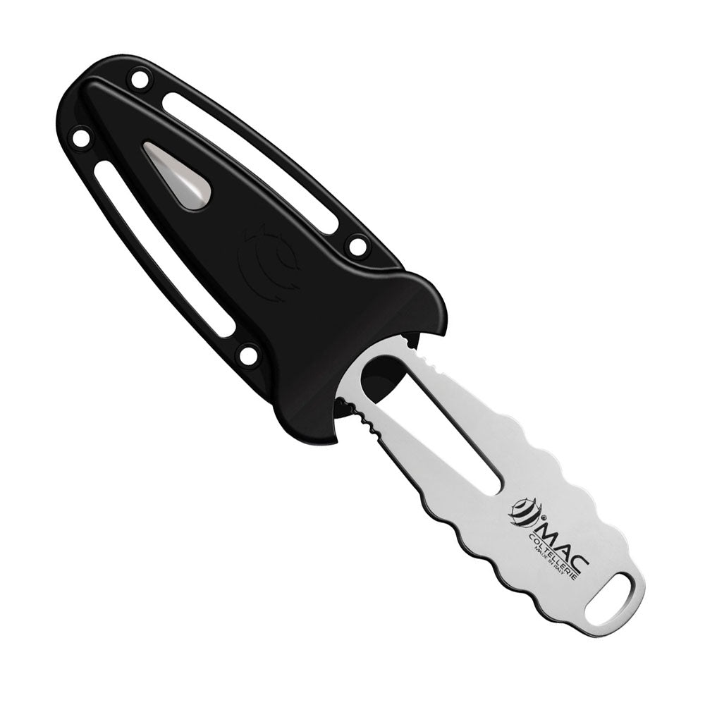 Mac Coltellerie Apnea 9 Teflon Dive Knife with Spearing Trim