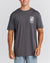 Mad Hueys Anchor Shark Short Sleeve Tee Grey