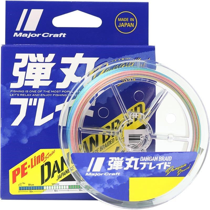 Majorcraft Dangan x8 Multicolour 300m Braided Fishing Line