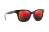 Maui Jim Shore Break Matte Black Frame Hawaii Lava Glass Lens Polarised Performance Sunglasses