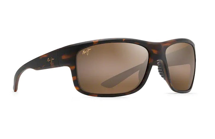 Maui Jim Southern Cross Tortoise Rubber Frame HCL Bronze Glass Lens Polarised Performance Sunglasses