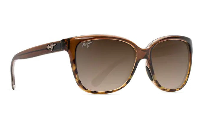 Maui Jim Starfish Womens Chocolate Tortoise Frame HCL Bronze Glass Lens Polarised Performance Sunglasses