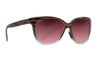 Maui Jim Starfish Womens Sandstone Blue Frame Maui Rose Glass Lens Polarised Performance Sunglasses