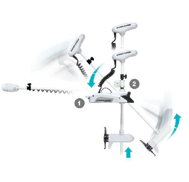 Minn Kota 601610 Riptide Terrova iPilot 112lb 36 Volt 60in Bow Mount Electric Motor