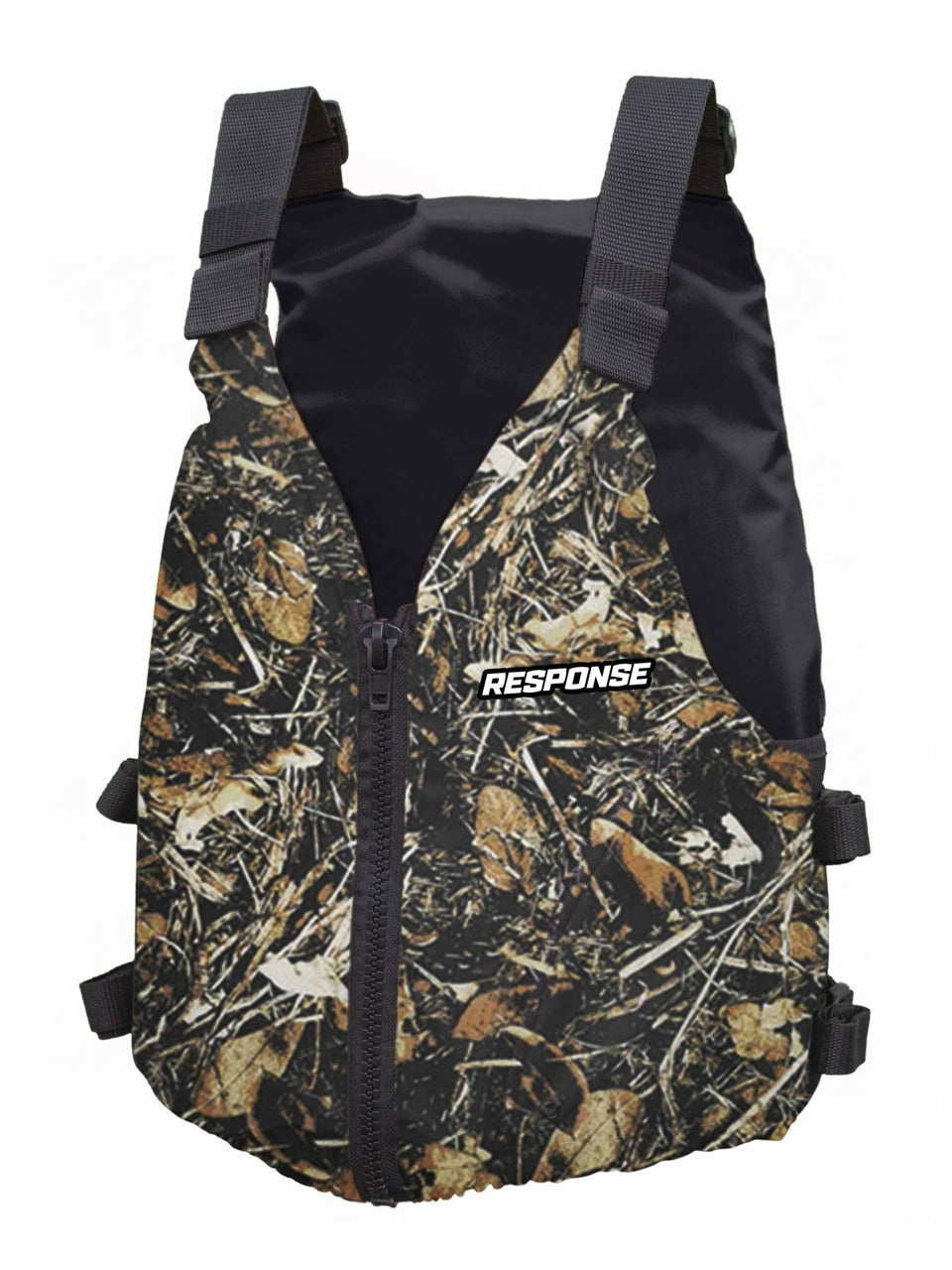 Response Kayak Canoe L50S Life Jack PFD Vest Camo - RMF50SA