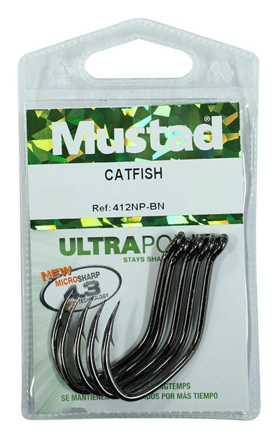 Mustad Deep V Heavy Catfish Bottom Fishing Bait Hook