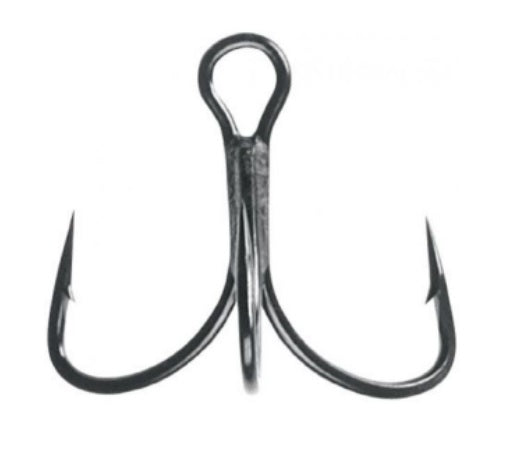 Mustad PTG76NPBN KVD Triple Grip Black Treble Hook