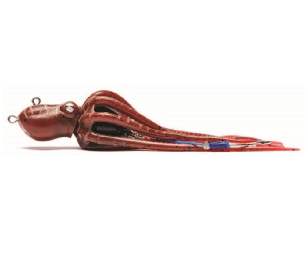 Mustad Ink Vader Kit with Tabs Light Self-Inking Octopus Soft Plastic Lure