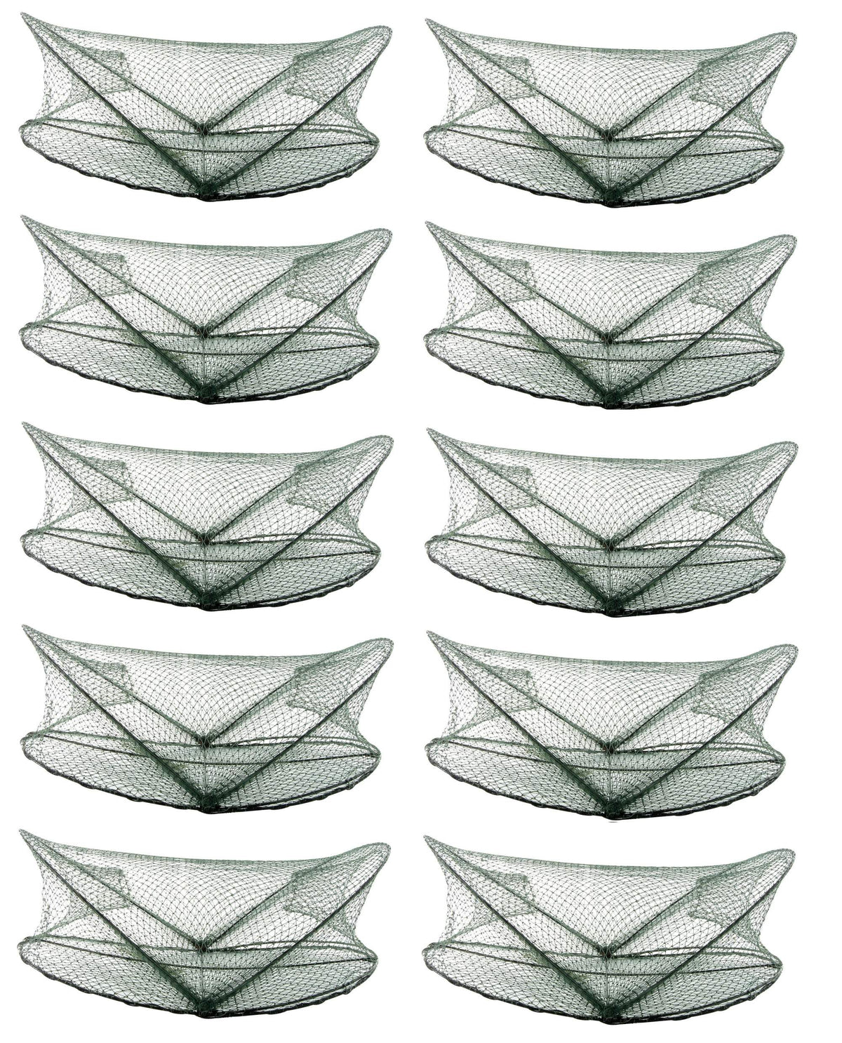 Net Factory Opera House Yabby Crayfish Trap Pot - 10 Pack