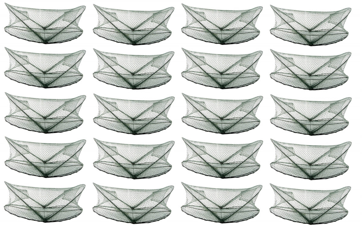 Net Factory Opera House Yabby Crayfish Trap Pot - 20 Pack