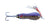 Nories Metal Wasaby Hammered Bass Spoon Lure With Assist Hooks