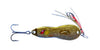 Nories Metal Wasaby Hammered Bass Spoon Lure With Assist Hooks