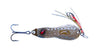 Nories Metal Wasaby Hammered Bass Spoon Lure With Assist Hooks